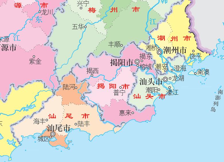 潮汕是潮州和汕头吗