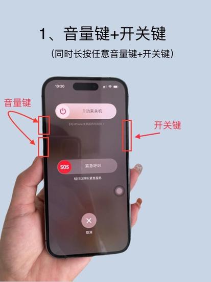 苹果15哪个是关机键图标