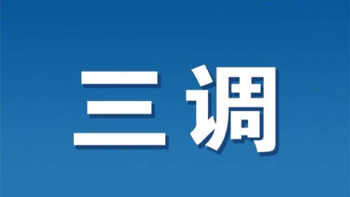 三调是什么时候启用的
