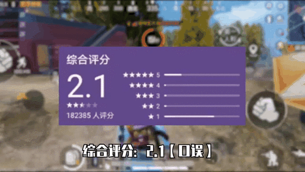 和平精英评分