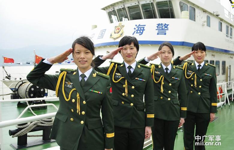 中国海警新式服装图片