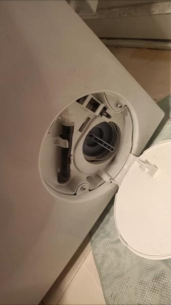 滚筒洗衣机排水口拧不开图标
