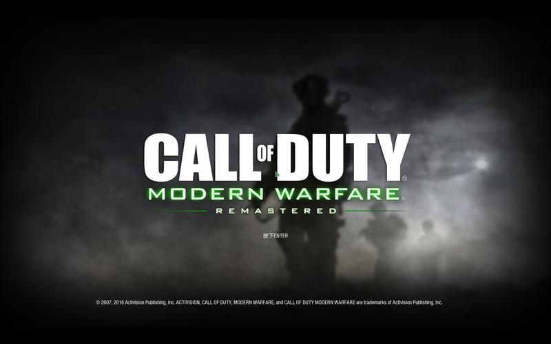 使命召唤4重制版区别