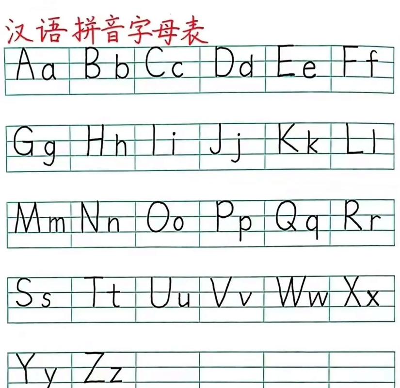 汉语拼音字母大小写
