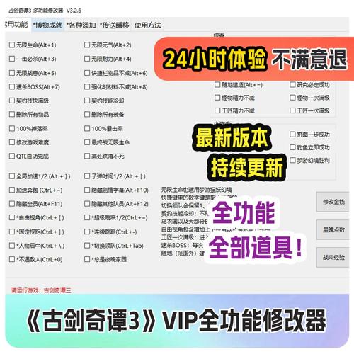 古剑奇谭攻略修改器有什么用图标