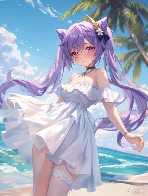 原神刻晴夏天清凉服照片图标