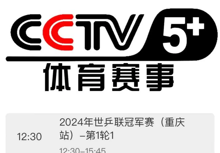 CCTV5+直播WTT规则详解图标