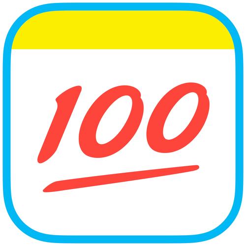 下载一个作业帮100分图标