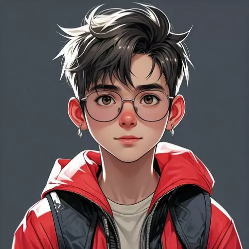 男生大学生头像图标
