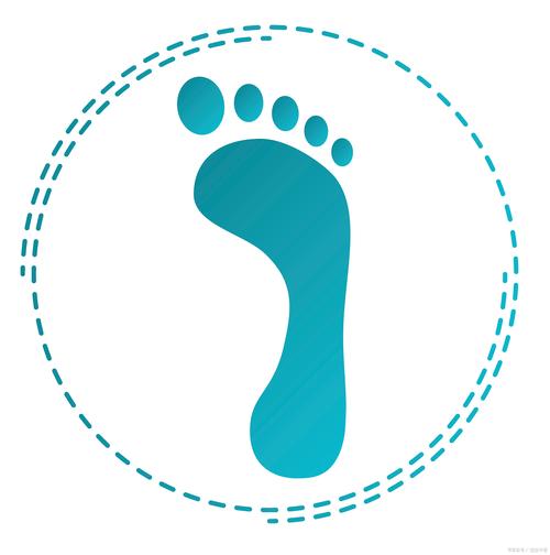 小脚丫图标图标