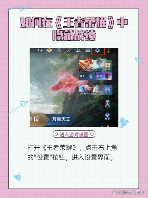 王者隐藏了战绩为什么别人还知道我打的图标