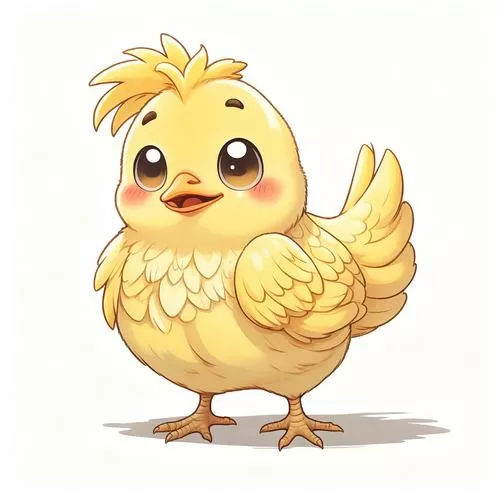 小黄鸡头饰图片