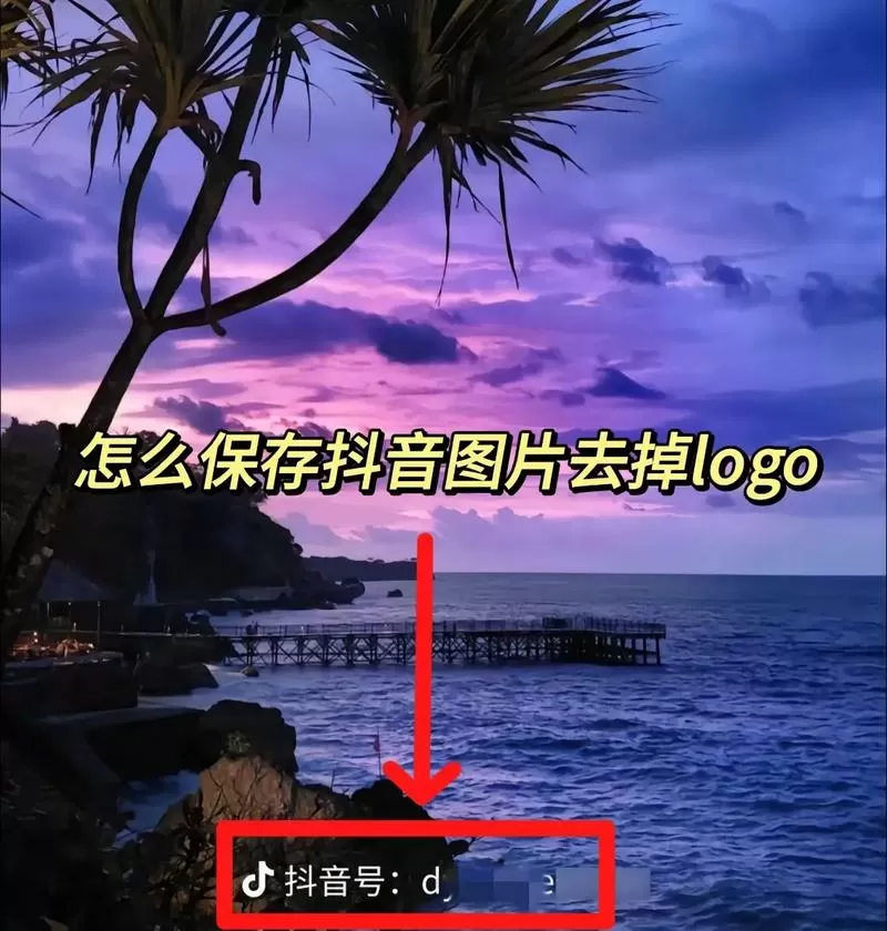 相册里的抖音号怎么去掉图标
