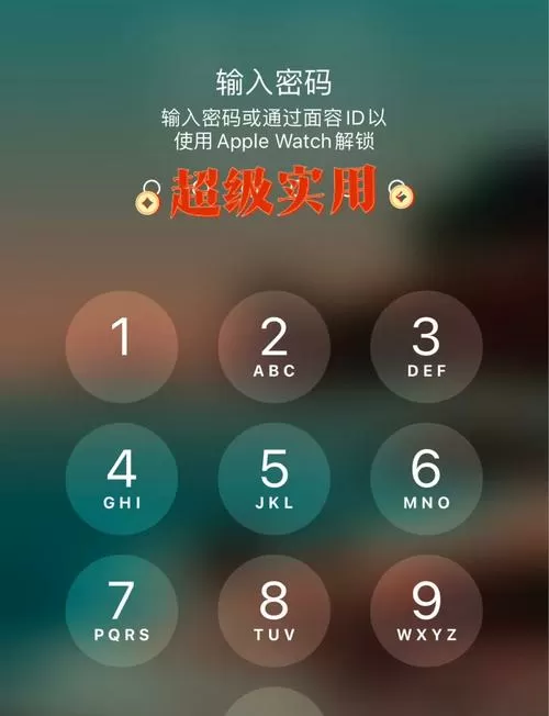 苹果11怎么解锁屏密码图标