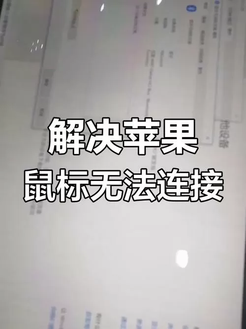 苹果鼠标连不上图标