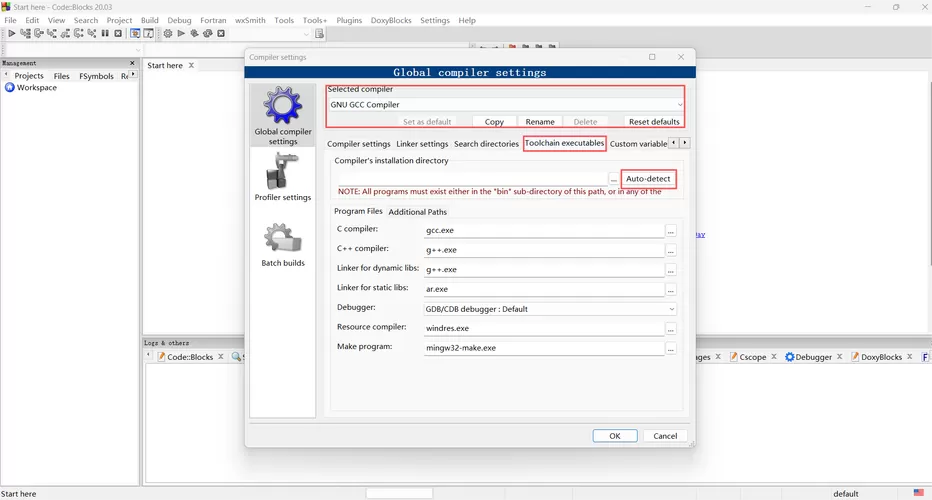 codeblocks undefined reference图标