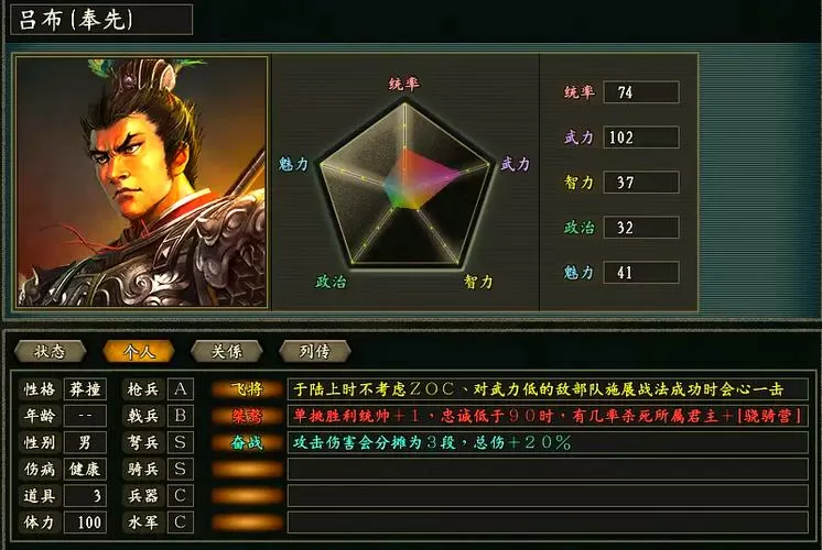 三国志12培养武将技巧图标