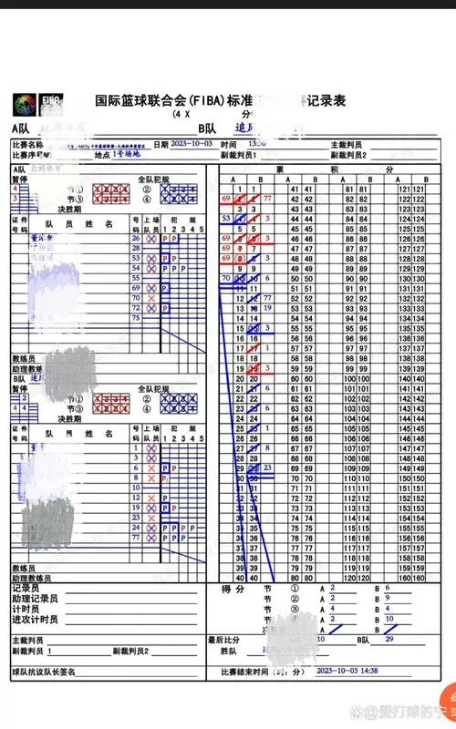 篮球记录表 模板图标