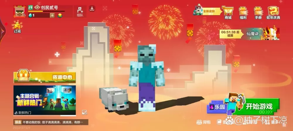 我的世界没有腿的皮肤图标