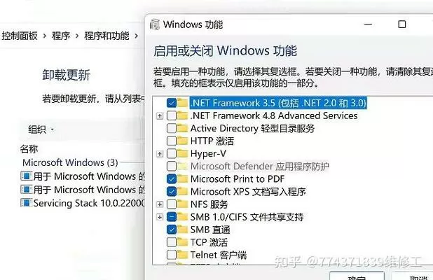 net35安装不了win10图标