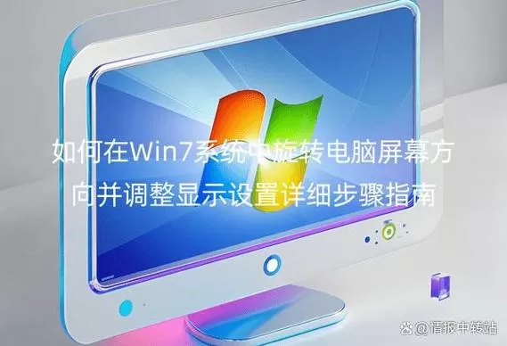 电脑屏幕翻转设置在哪里