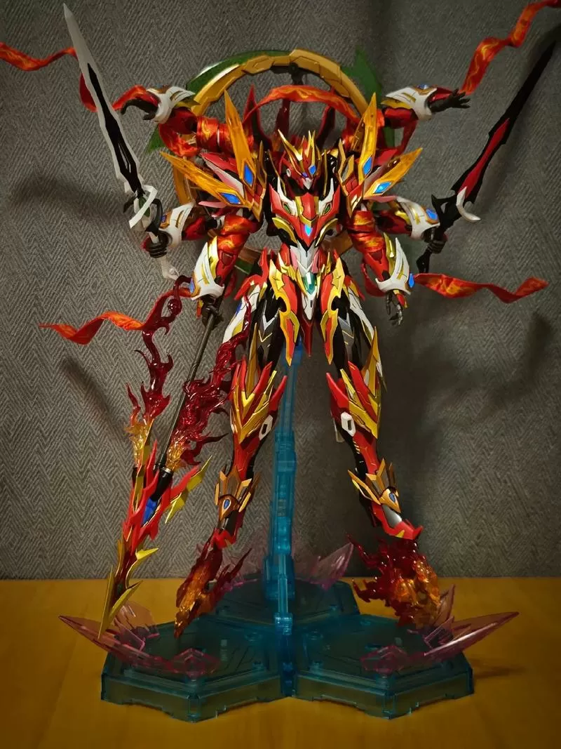 摩动核哪吒拼装版支架全用了透明件怎么办?