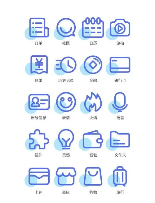 ui设计原则图标
