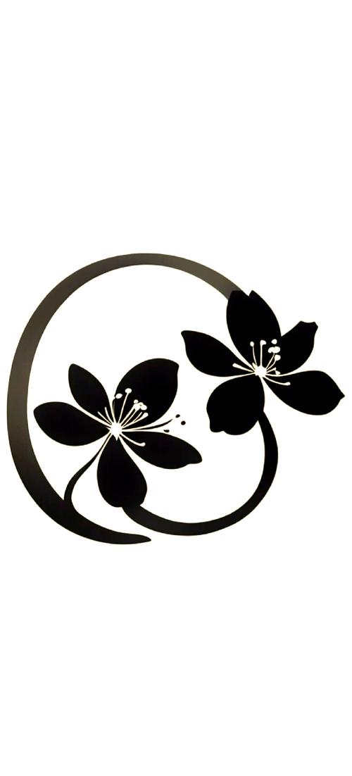 代表毁灭与重生的花图标