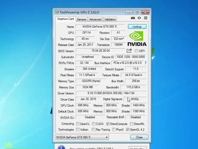 英伟达gtx650显卡驱动图标