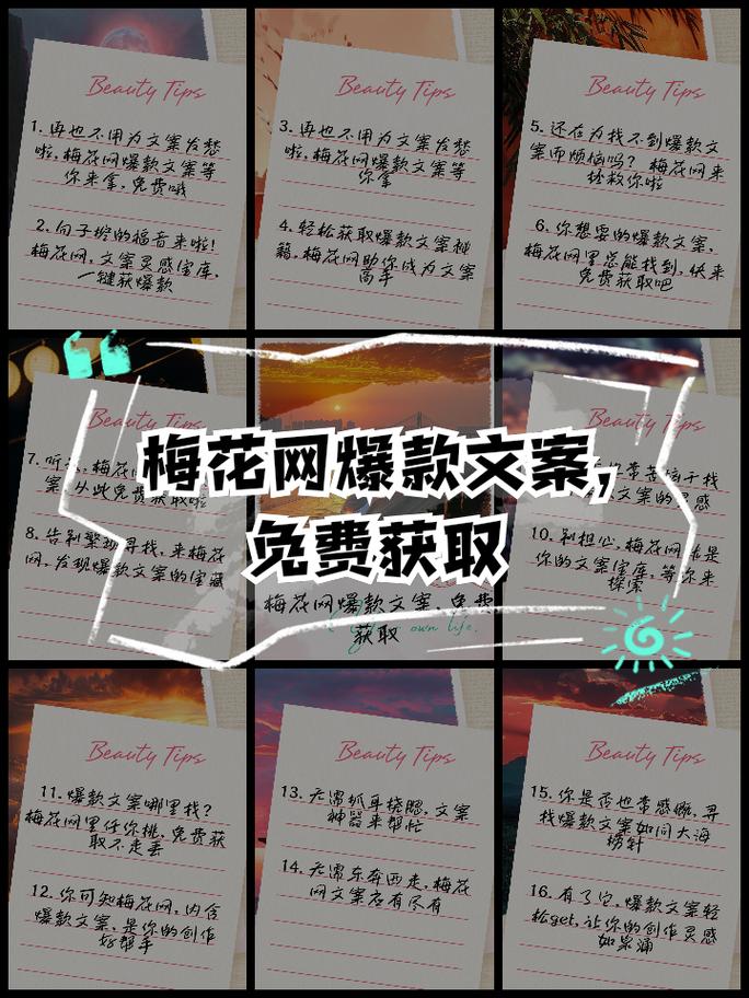 梅花网文案