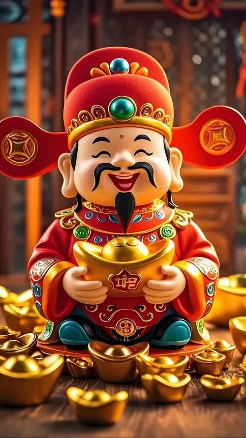 财神锁屏