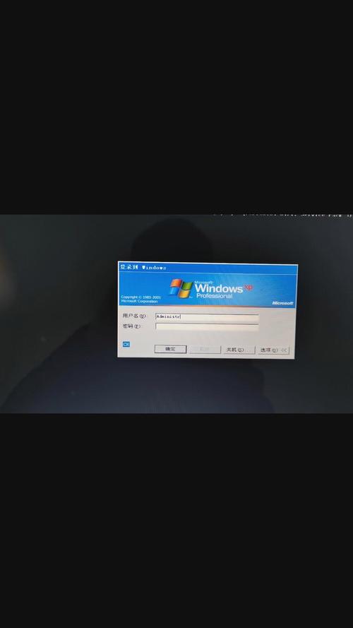 xp密码忘记了进入系统图标