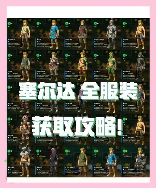 塞尔达传说防寒服怎么拿图标