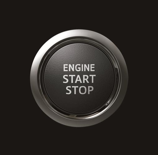 按下start按钮并转动方向盘图标