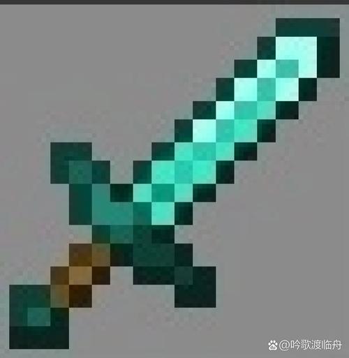 我的世界压缩钻石剑