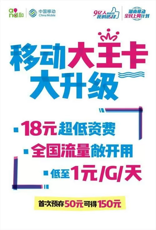 移动大王卡免流量范围图标