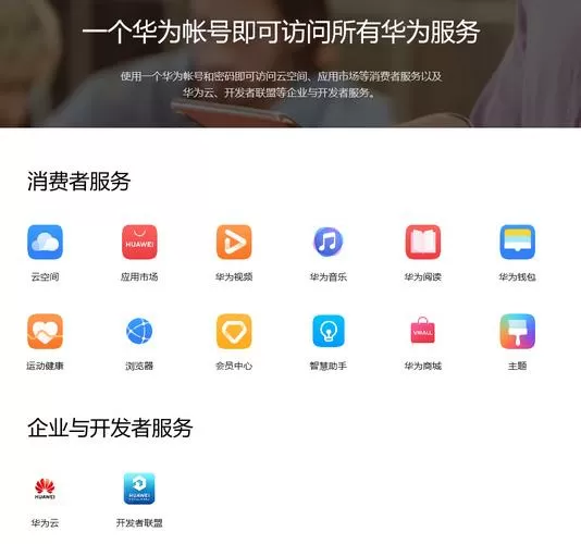 华为账号在哪看图标