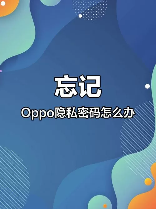 隐私空间密码忘了咋办
