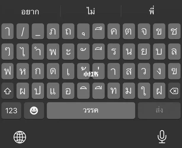 泰语键盘图标