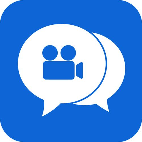 视频社交图标