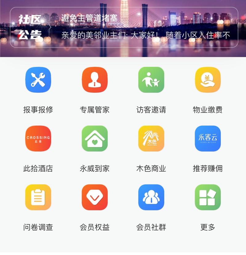 微社区APP的方式图标