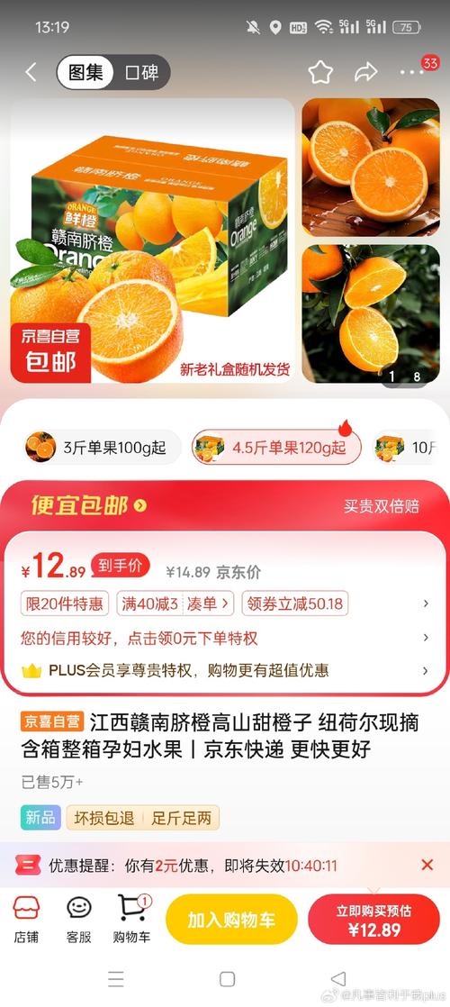 橙子容器直装