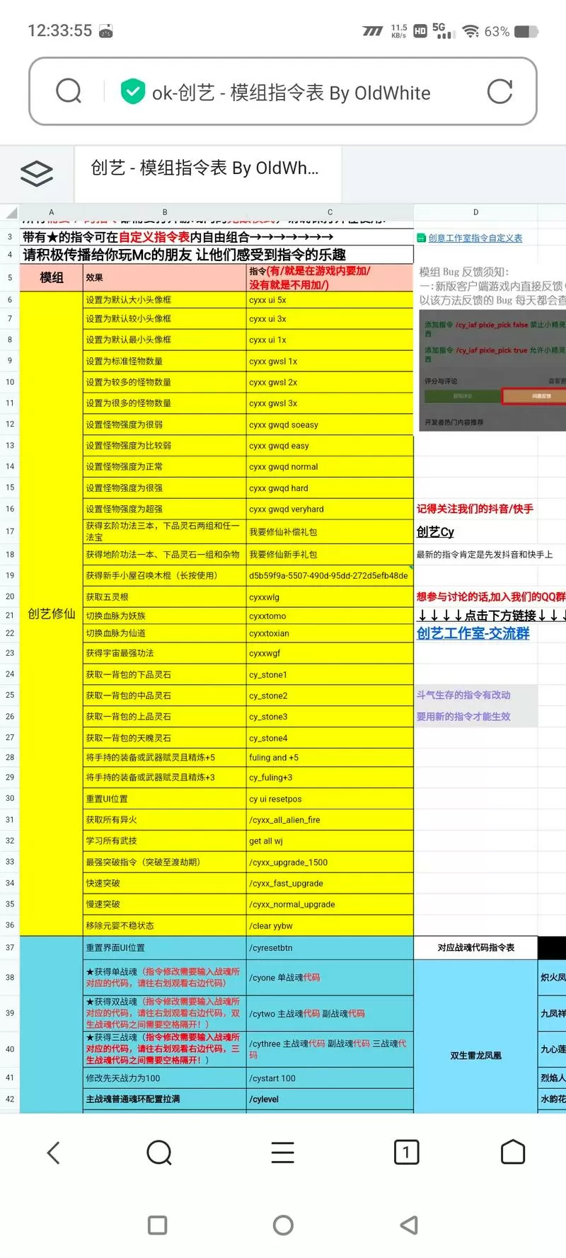 创艺cy火影指令大全图标