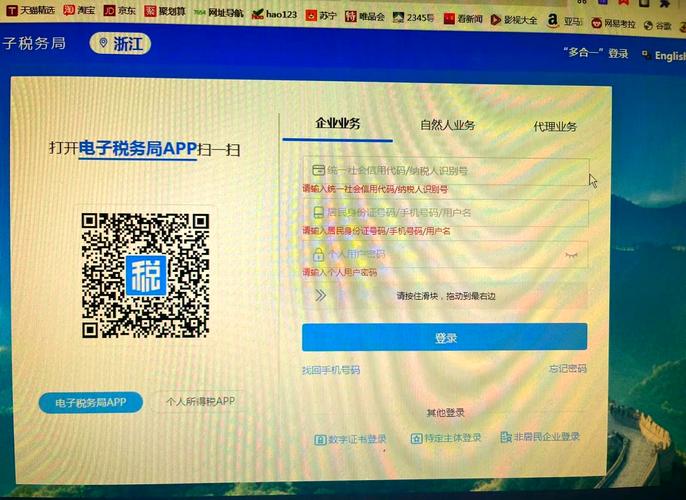 浙江省地税网上申报入口h5辅助图标