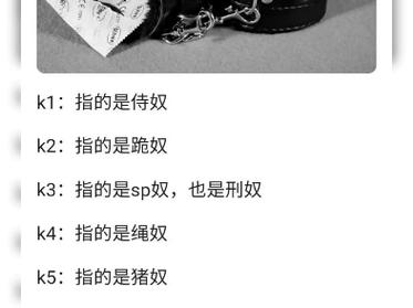 字母圈k1到k9训练内容