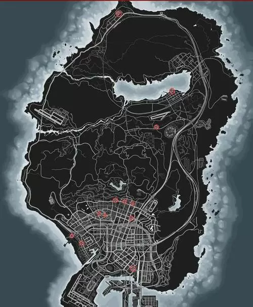 gta5游戏地图图标