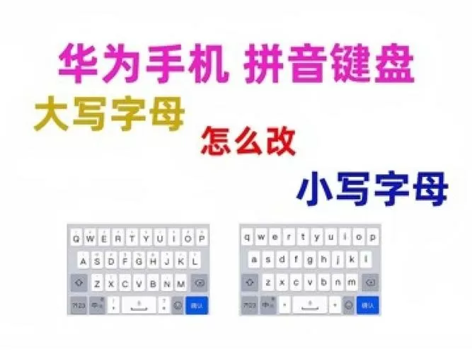 手机键盘字母小写怎么设置图标