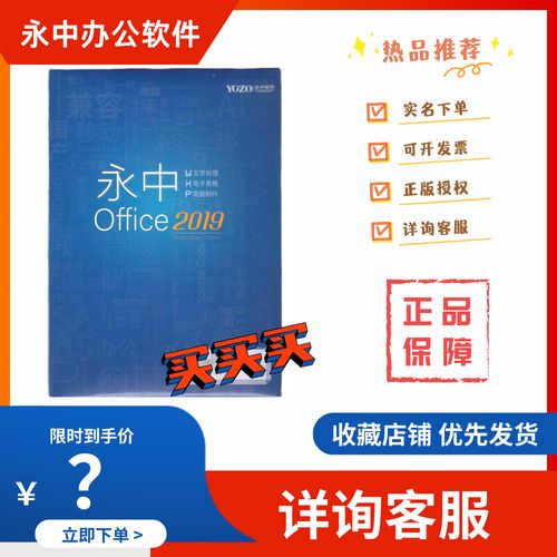 永中office2019专业版办公软件