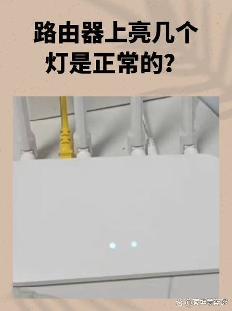 路由器正常灯怎么亮图标