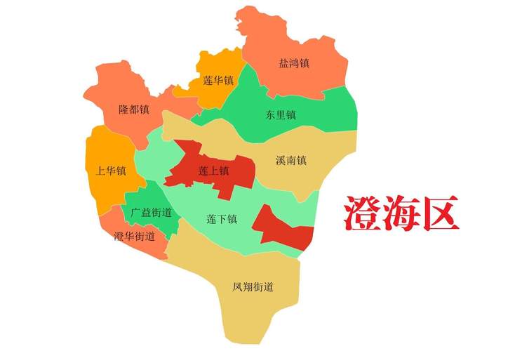 澄海区地图
